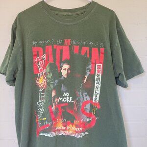 Rucking Fotten THE BATMAN Japanese Movie Poster Graphic Tee Shirt L